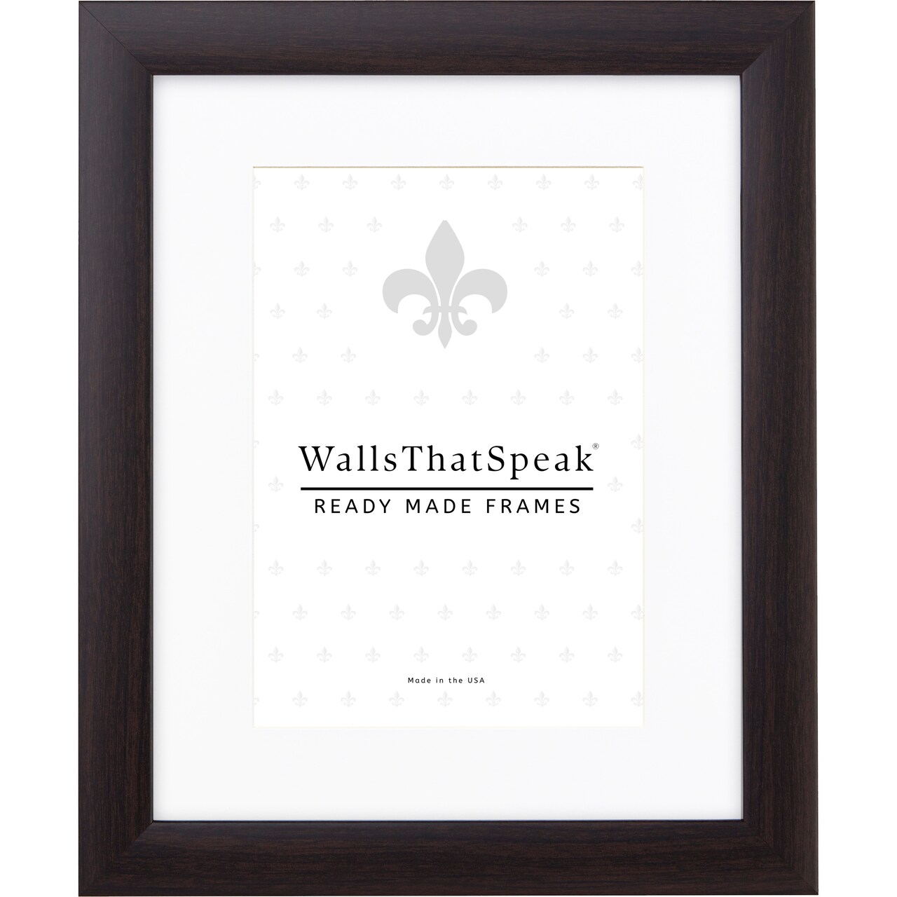 20x30 Matted Picture Frame, Contemporary 1 Inch MDF Moulding, Wall Display Frame for Art, Posters, or Photos by wallsthatspeak
